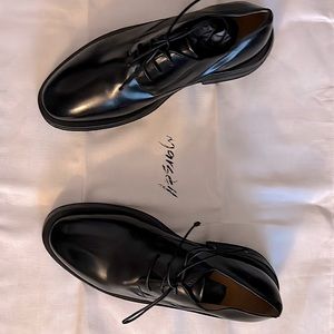 Mens Marsell Black Mentone Derbys- Size 44.